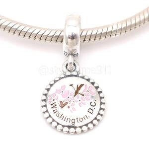 Authentic PANDORA Rare Special Edition Washington DC Dangle Charm